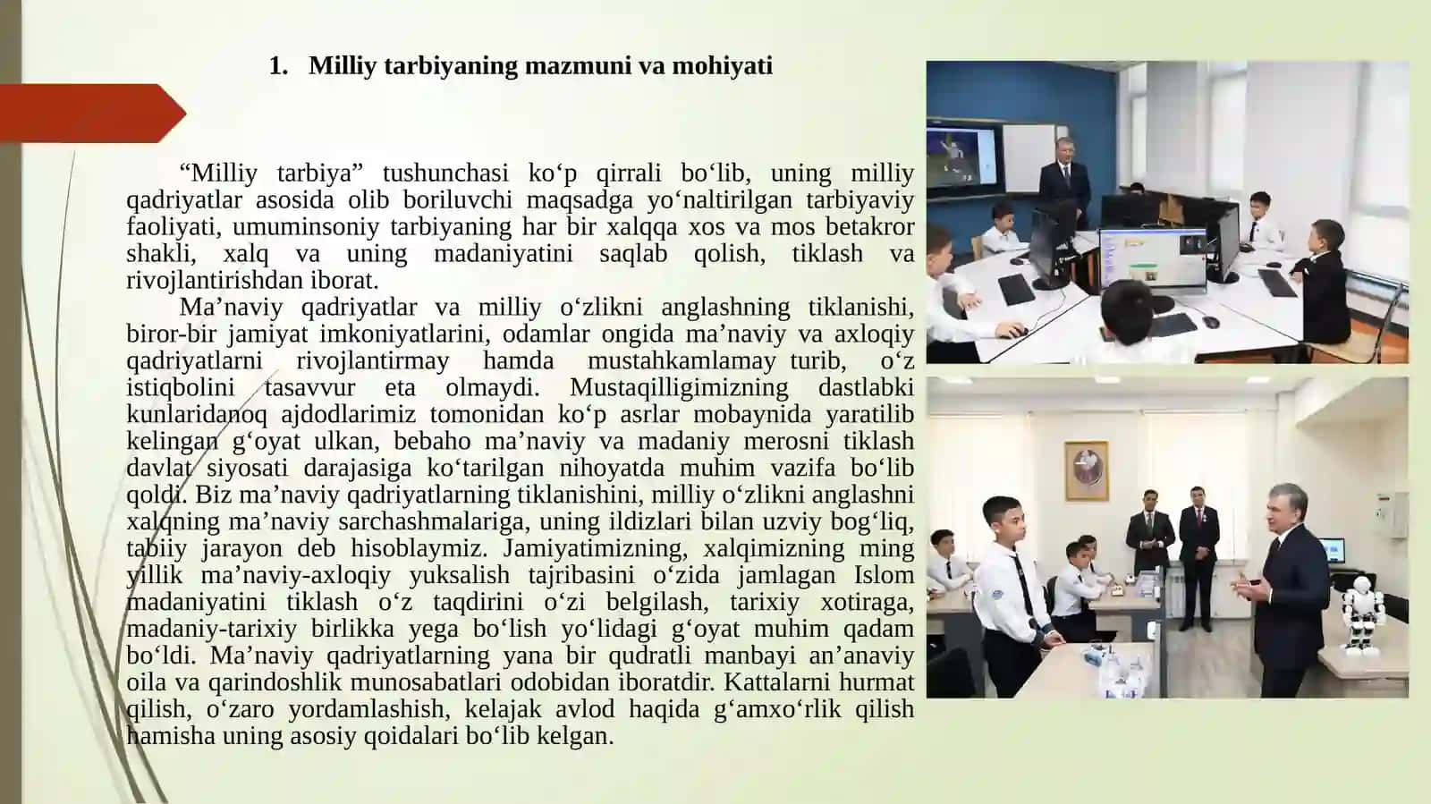 Milliy tarbiyaning zamonaviy hususiyatlari 3