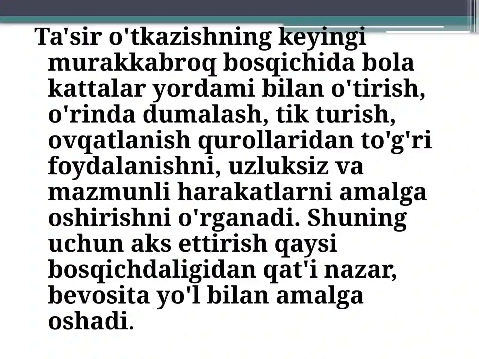 Go’daklik,ilkbolalikdavriningpsixologikxususiyatlari 3