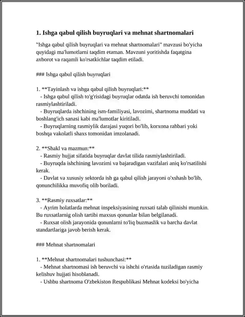 XODIMLAR FAOLIYATIGA DOIR HUJJATLAR 3