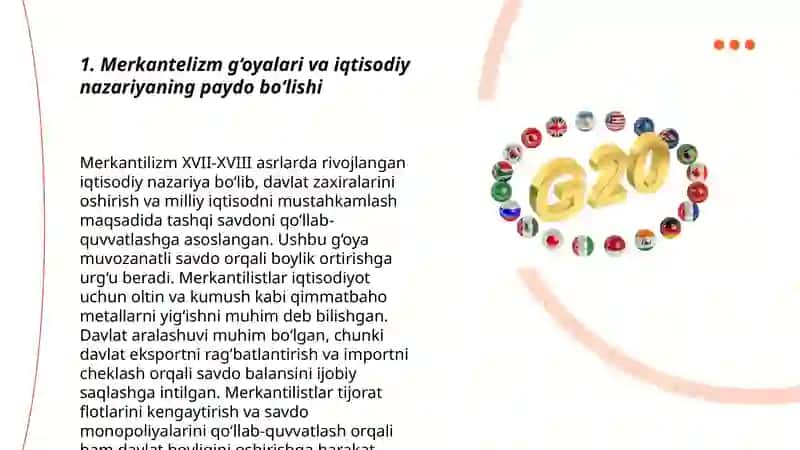 Merkantelizm vujudga kelishi va rivojlanish bosqichlari 3