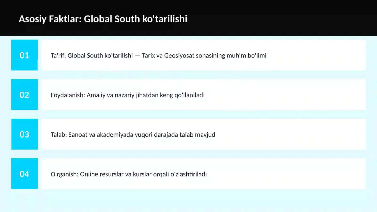 Global South ko'tarilishi 3