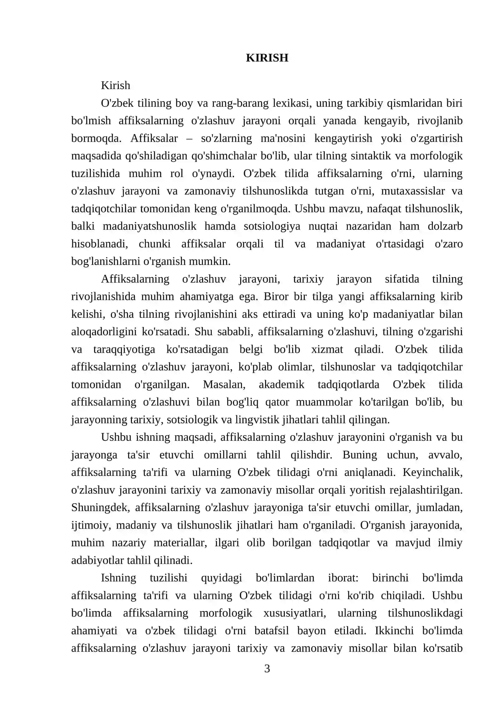 Affiksalarning oʻzlashuv jarayon 3
