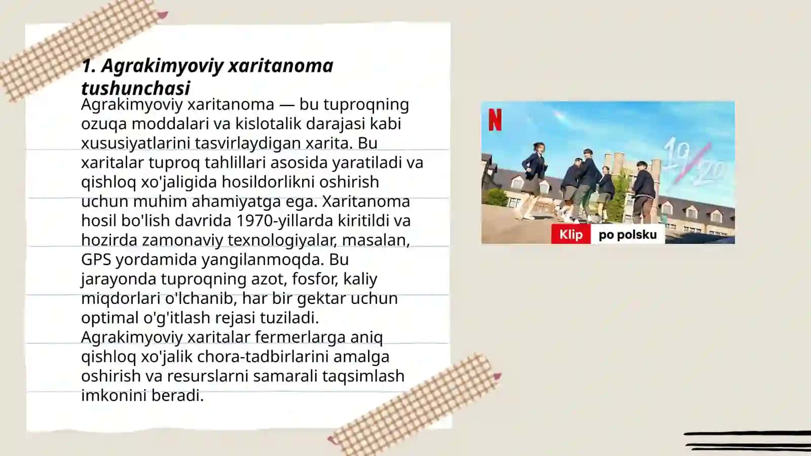 Agrakimyoviy xaritanoma tuzish va rasmiylashtirishni oʻrganish 3