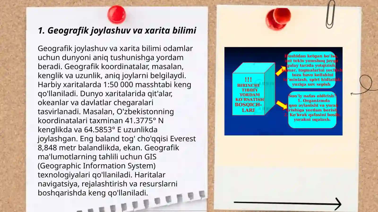 Geografiya maydonchasida otkaziladigan biror mavzuga dars ishlanma qilish 3