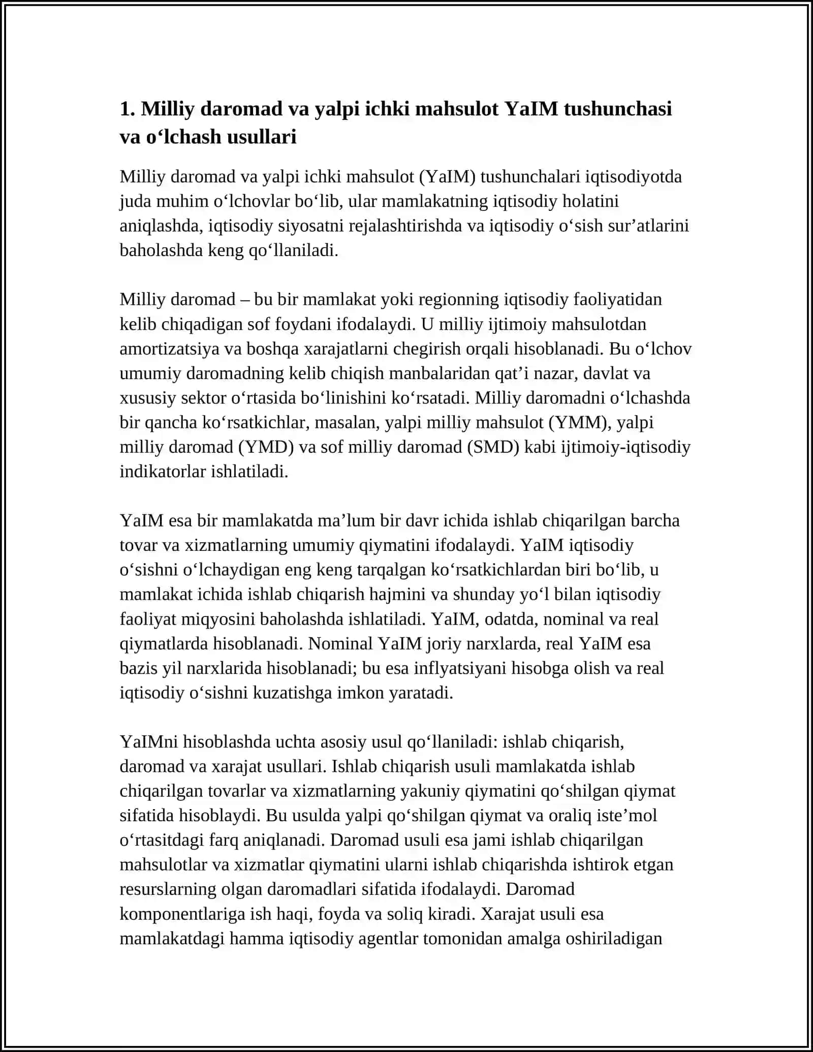 MILLIY IQTISODIYOT VA MILLIY DAROMAD 3