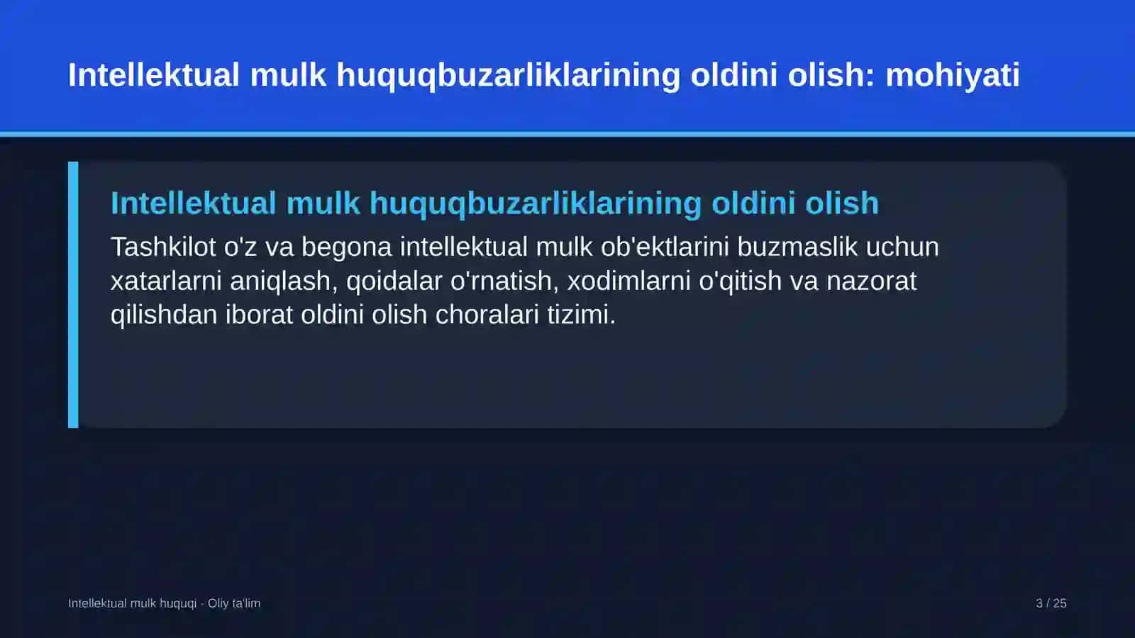 Aviakompaniyalarda intellektual mulk huquqbuzarliklarining oldini olish 3