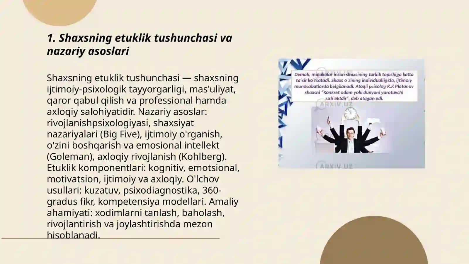 Shaxsning etuklik mezonlari 3