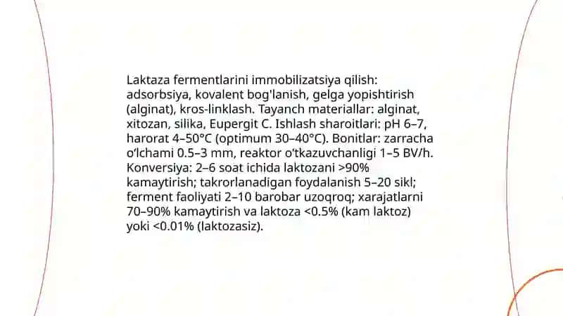 Oziq-ovqat sanoatida fermentlar ishlatish 3