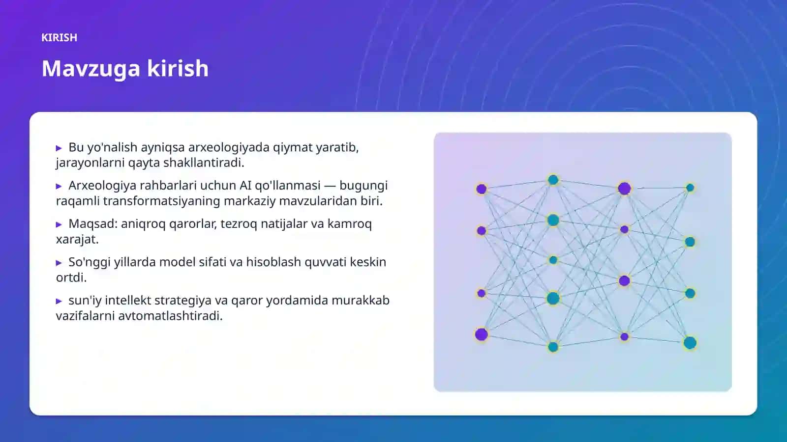 Arxeologiya rahbarlari uchun AI qo'llanmasi 3