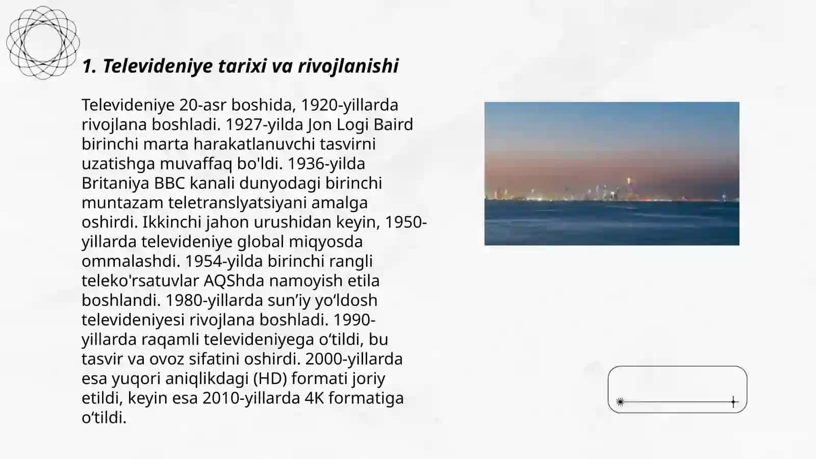 Televideniye-koʻngilochar sanoat sifatida 3