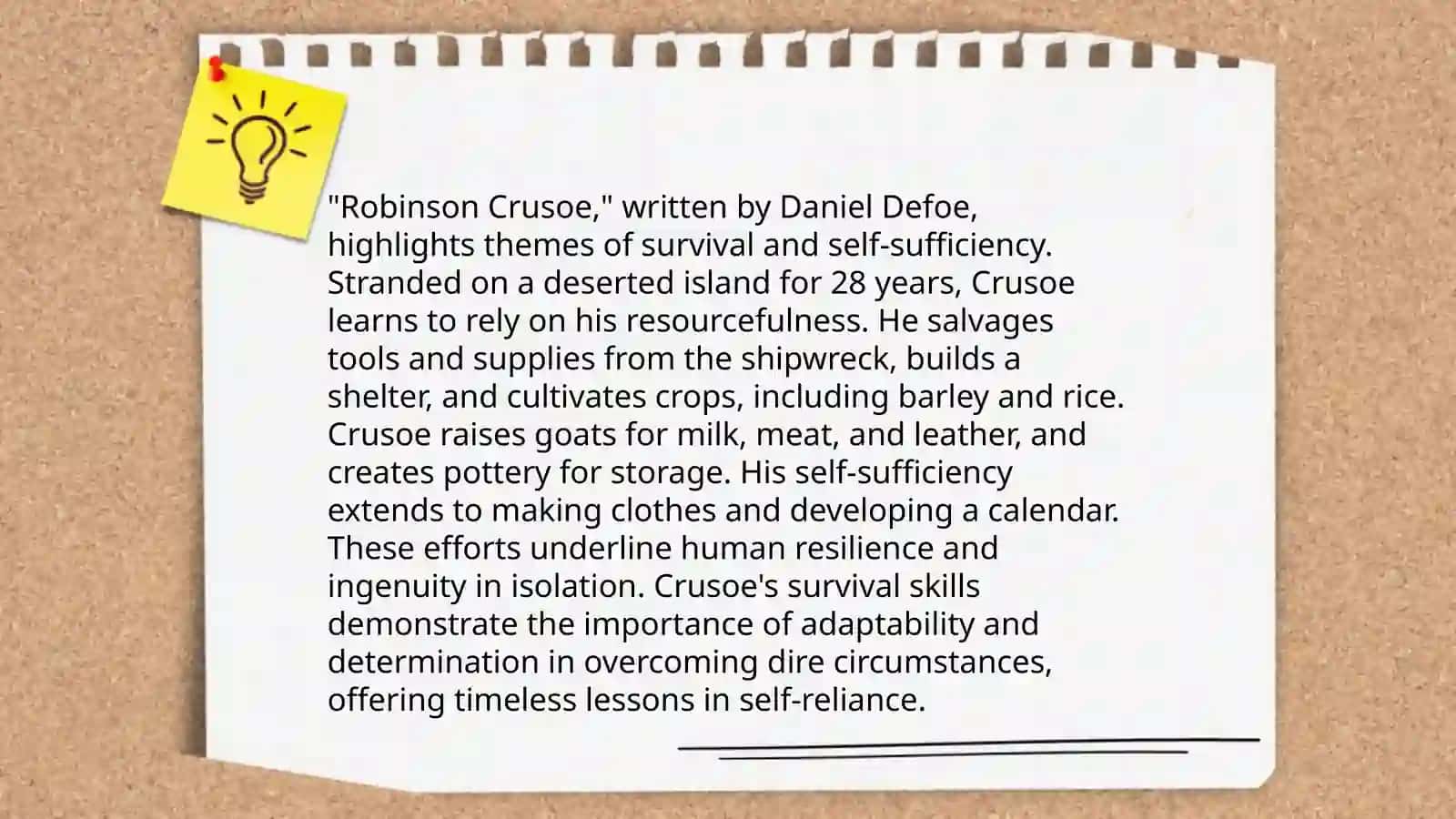 Dofe "Robinson Caruso" 3