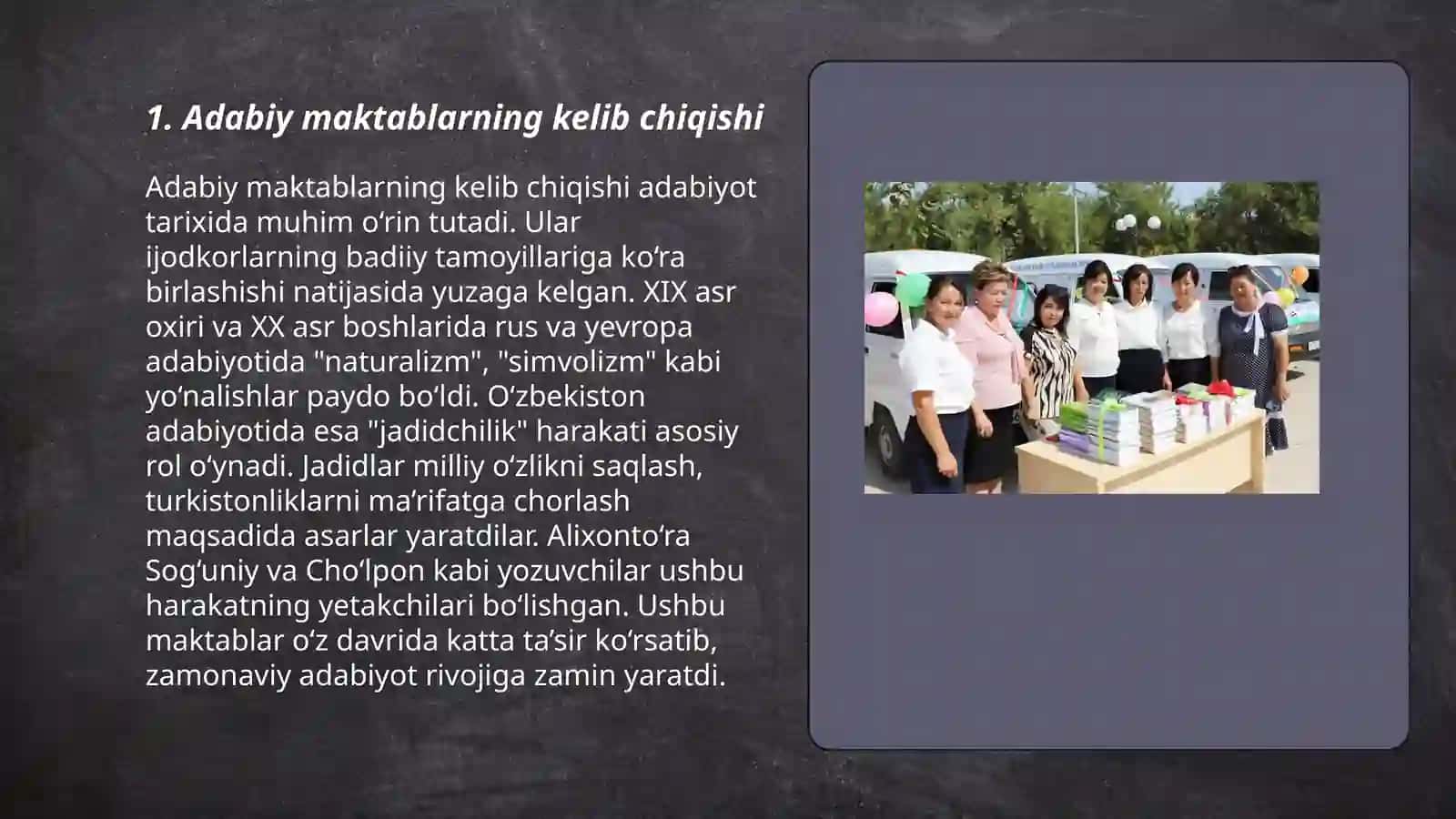 Adabiy maktablar 3