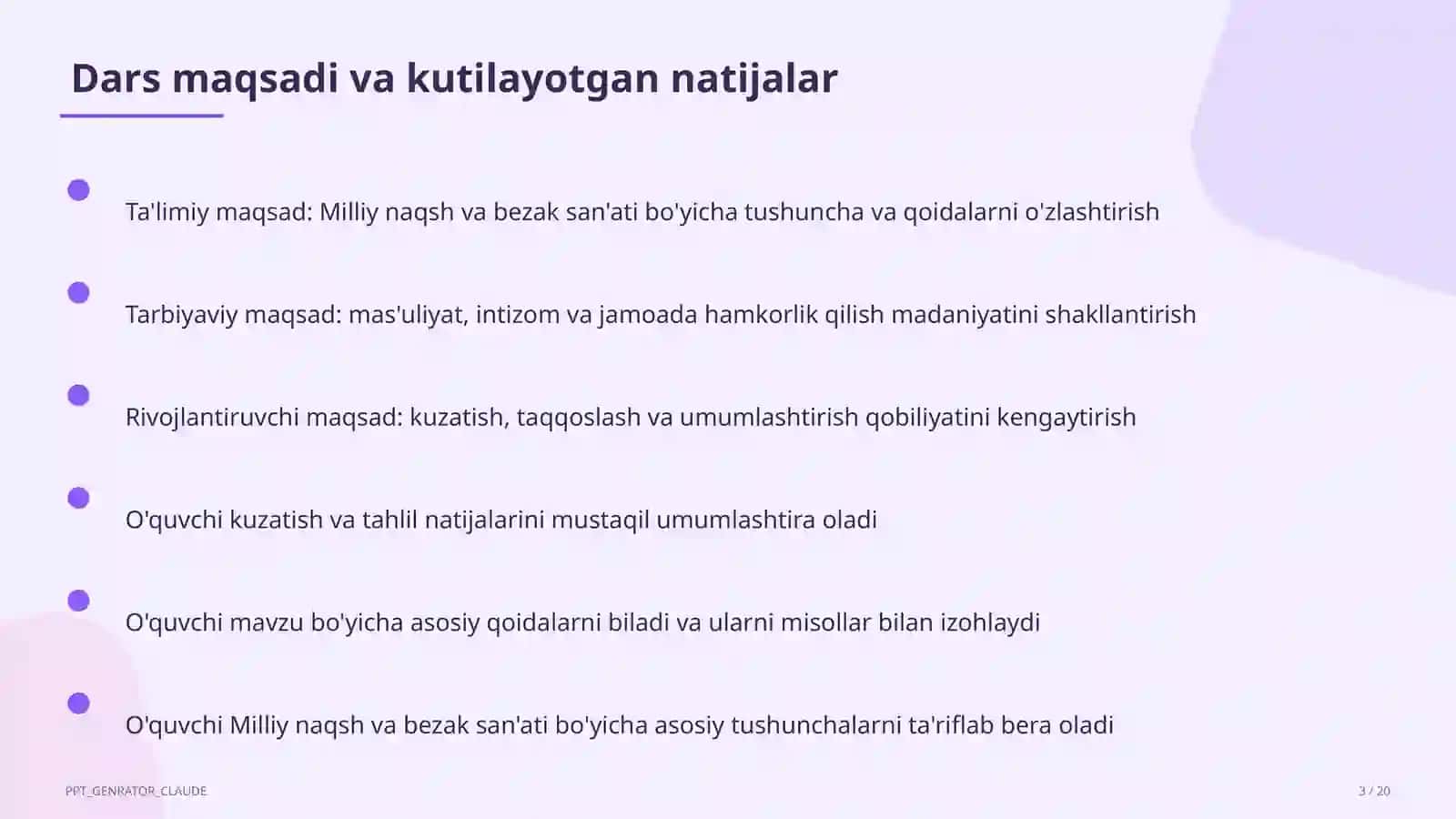 Milliy naqsh va bezak san'ati (3-sinf) 3