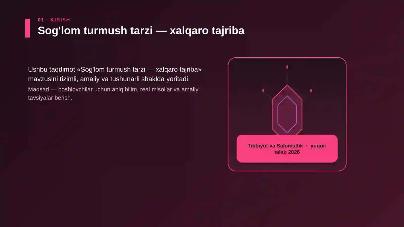 Sog'lom turmush tarzi — xalqaro tajriba 3