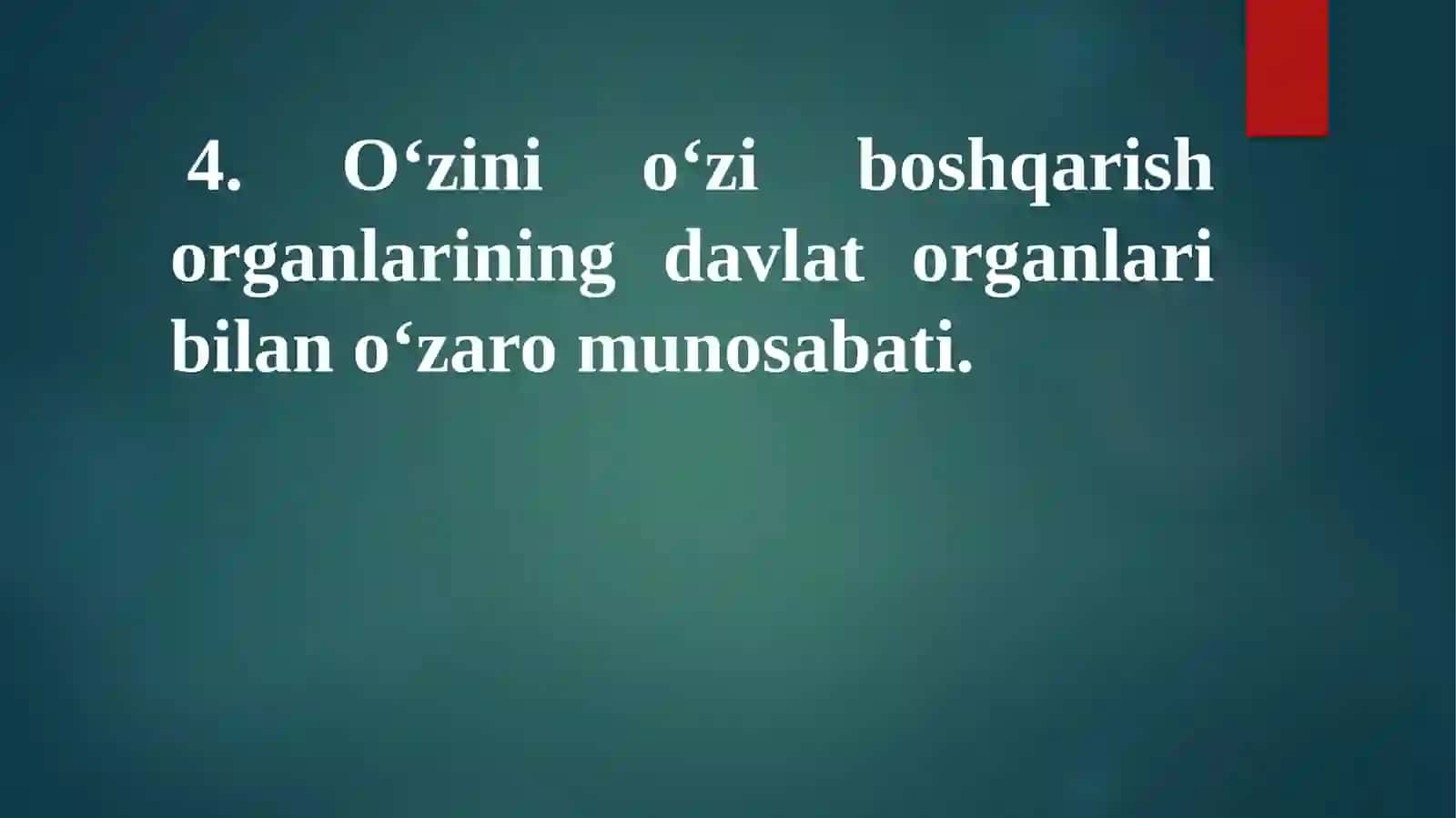Fuqarolarni o‘zini o‘zi boshqarish organlari 3