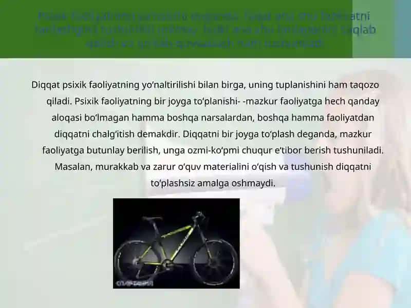 Psixik Faoliyatning Yo‘naltirilishi 3