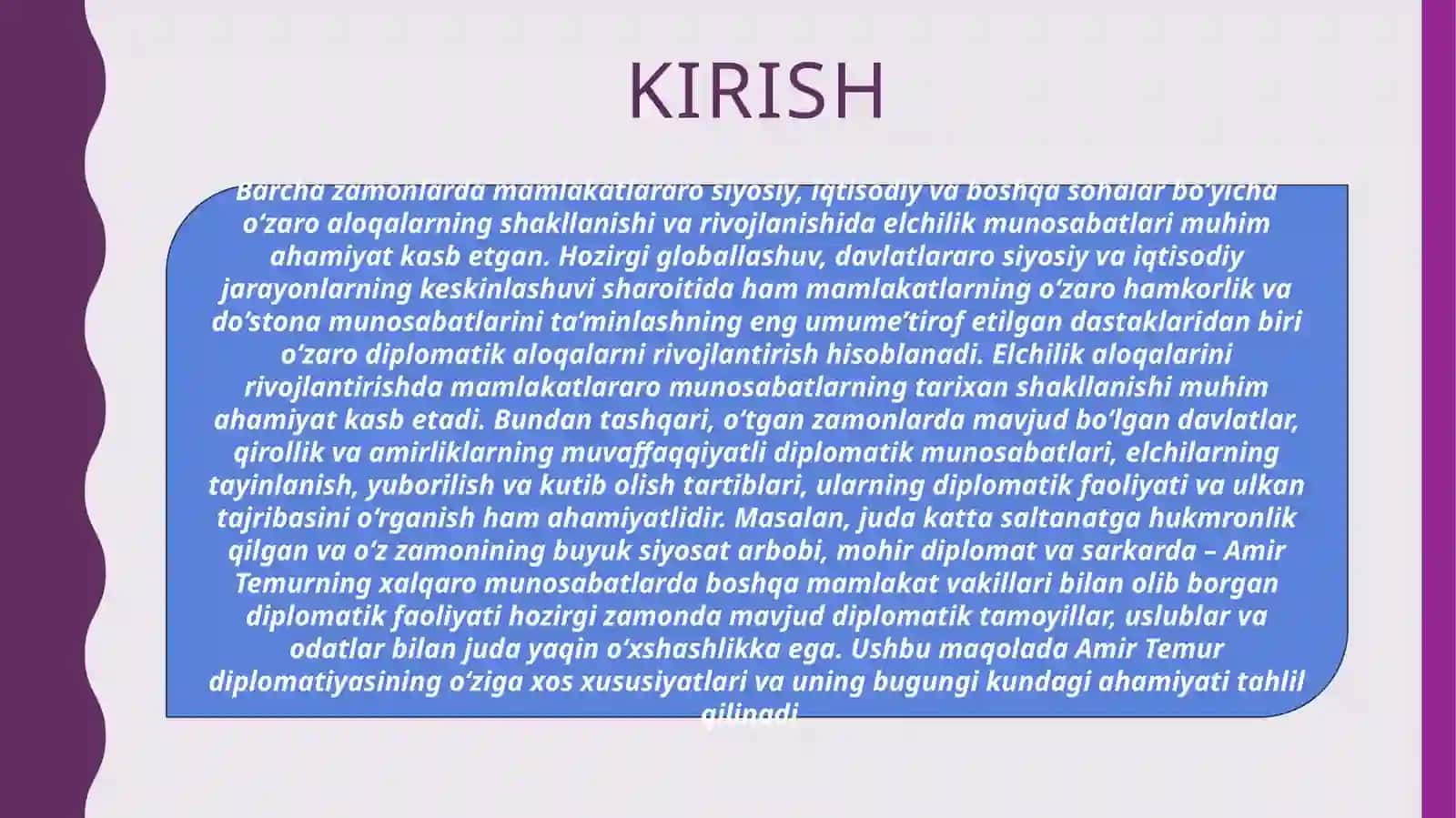 AMIR TEMUR SALTANATI DIPLOMATIK YOZISHMALARNING DAVLATCHILIKDAGI O‘RNI 3