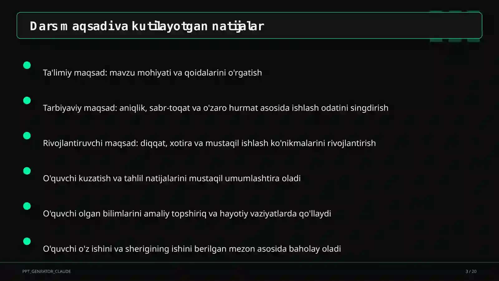 Leksikologiya: so'zning lug'aviy ma'nosi (5-sinf) 3