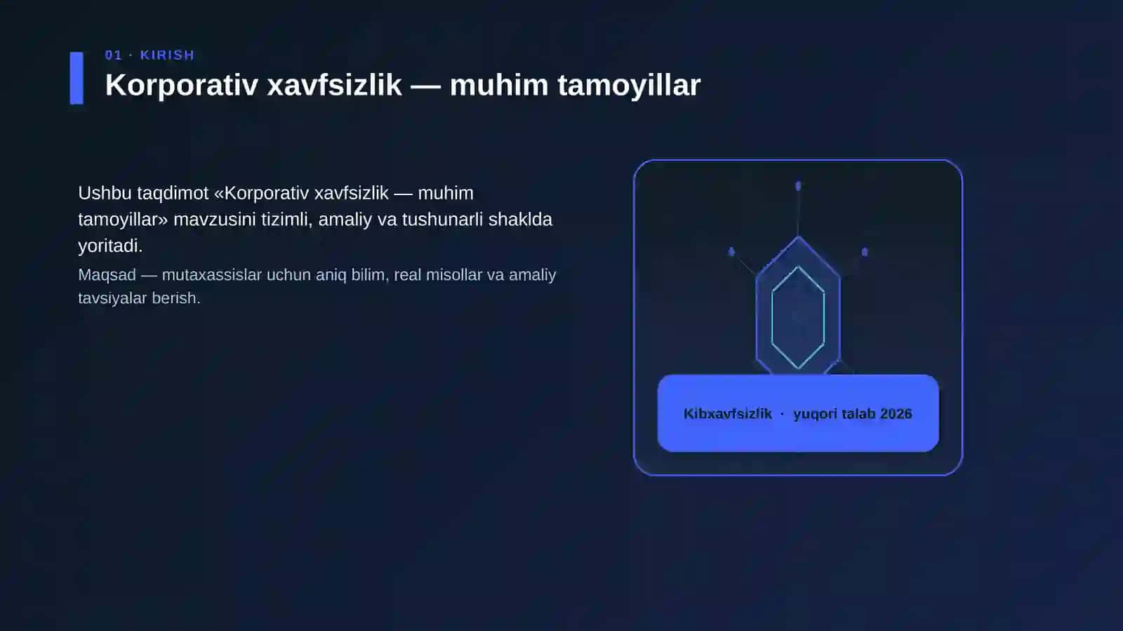 Korporativ xavfsizlik — muhim tamoyillar 3