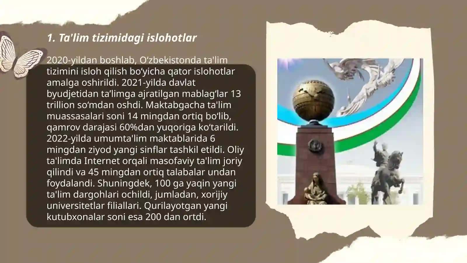 Mustaqillik yillarida Oʻzbekistonda ijtimoiy oʻzgarishlar 3