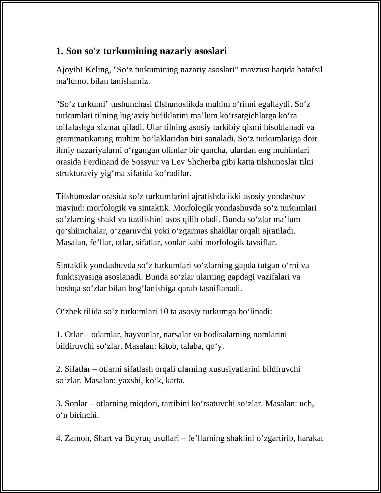 BOSHLANGʻICH SINFLARDA SON SOʻZ TURKUMINI OʻRGATISH METODIKASI(TA'LIMIY OʻYINLARI BILAN 3