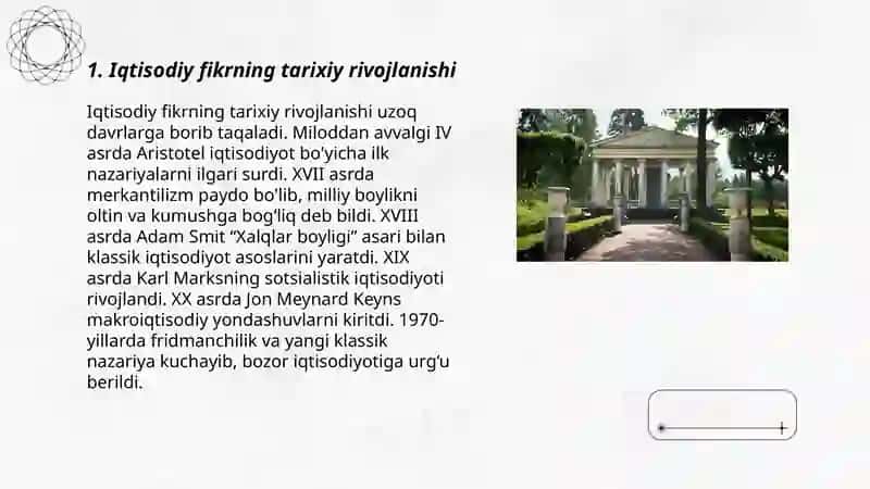 Hozirgi zamon iqtisodiy qarashlari evolutsiyasi 3