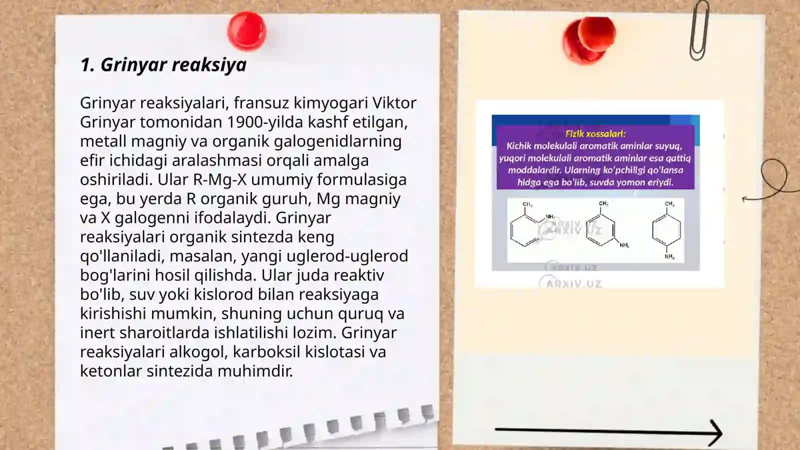 Grinyar reaksiya 3