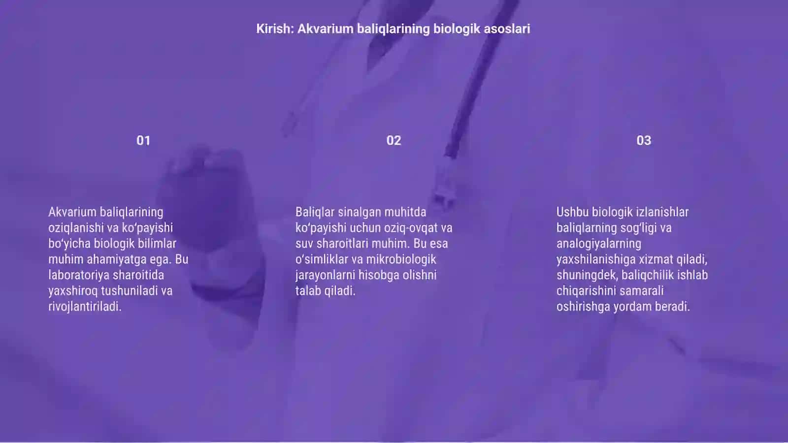Akvarium baliqlarining oziqlanushi va koʻpayish biologiyasi 3