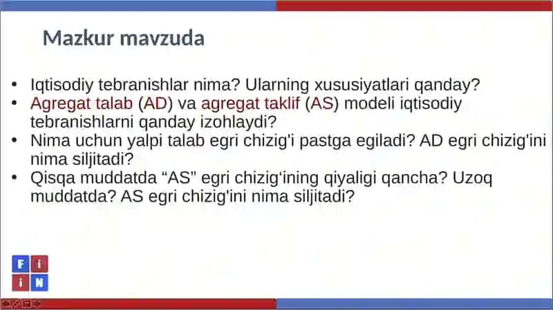 Agregat talab va agregat taklif 3