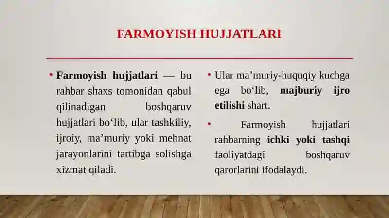 Farmoyishhujjatlari 3