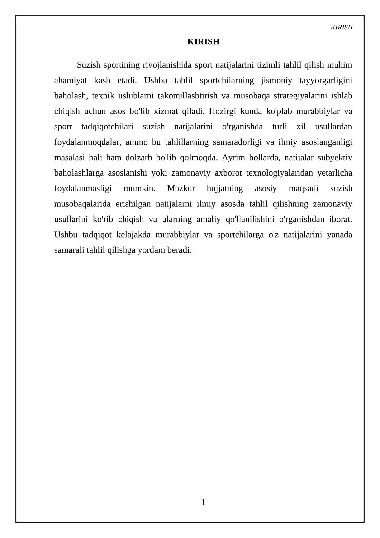 Suzishda musobaqalarda natijalarni taxlil qilish 3