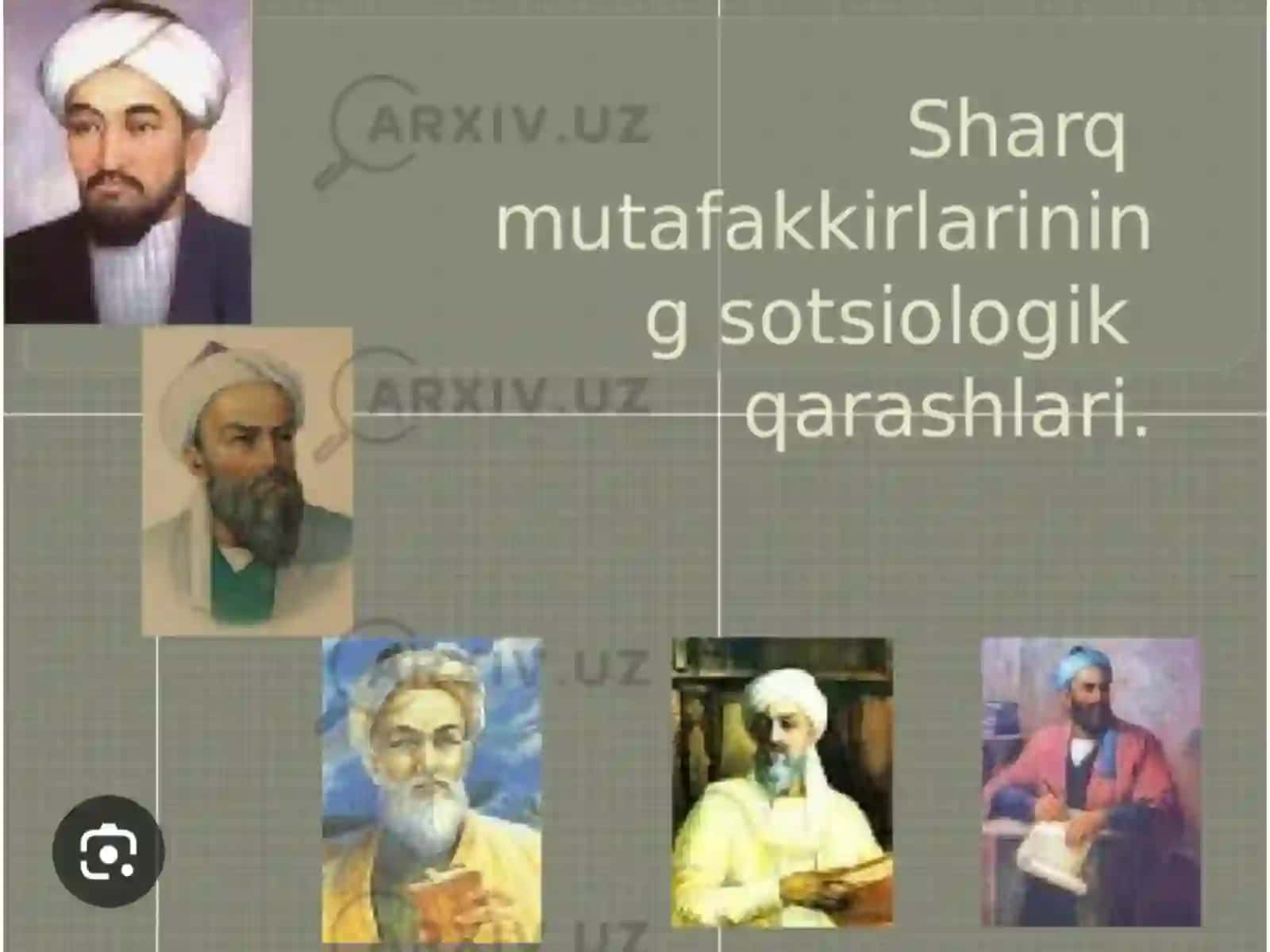 SHARQ MUTAFAKKIRLARINING PSIXOLOGIK G'OYALARI 3
