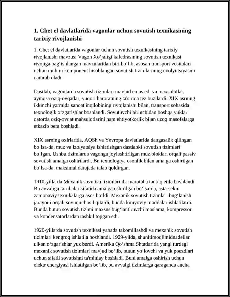 VAGON XOJALIGI KAFEDRASI 3