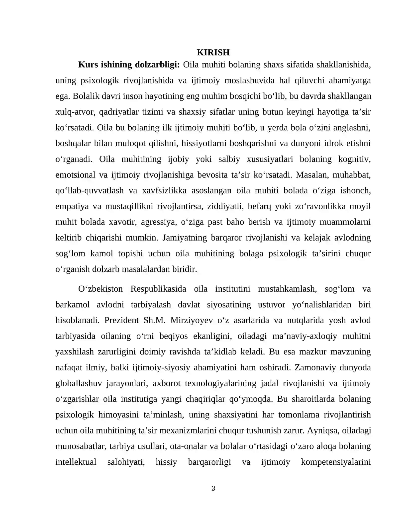OILA MUHITINING BOLA ONTOGENEZIGA PSIXOLOGIK TA’SIRI 3