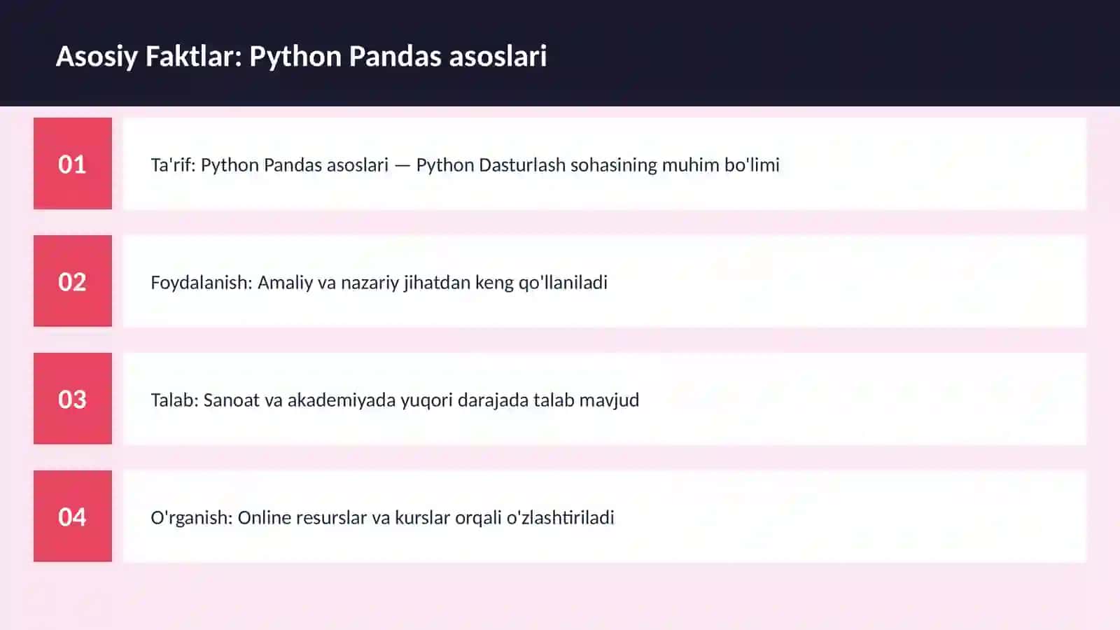 Python Pandas asoslari 3