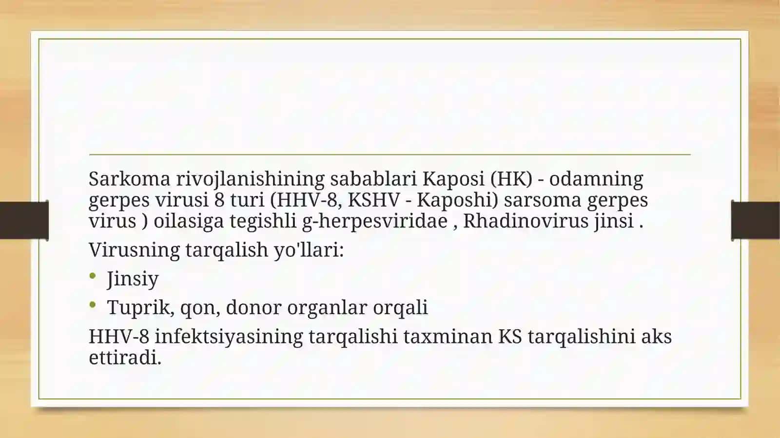 Kaposhiningsarkomasi 3