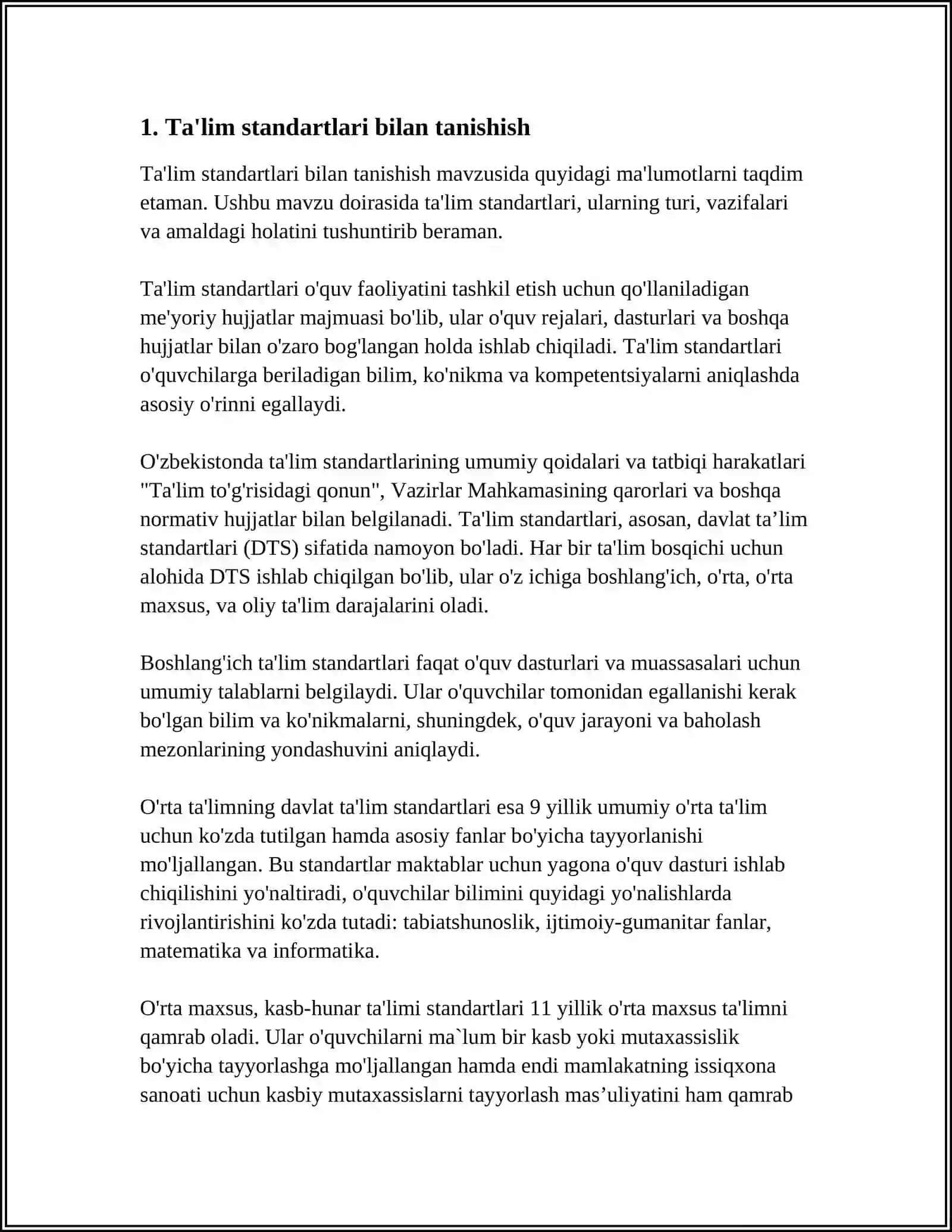 MAKTABGACHA TA'LIM TASHKILOTLARIDA DEREKTO'R TAMONIDAN ILG'ORISH TAJRIBANI O‘RGANISHNI TASHKIL ETISH 3