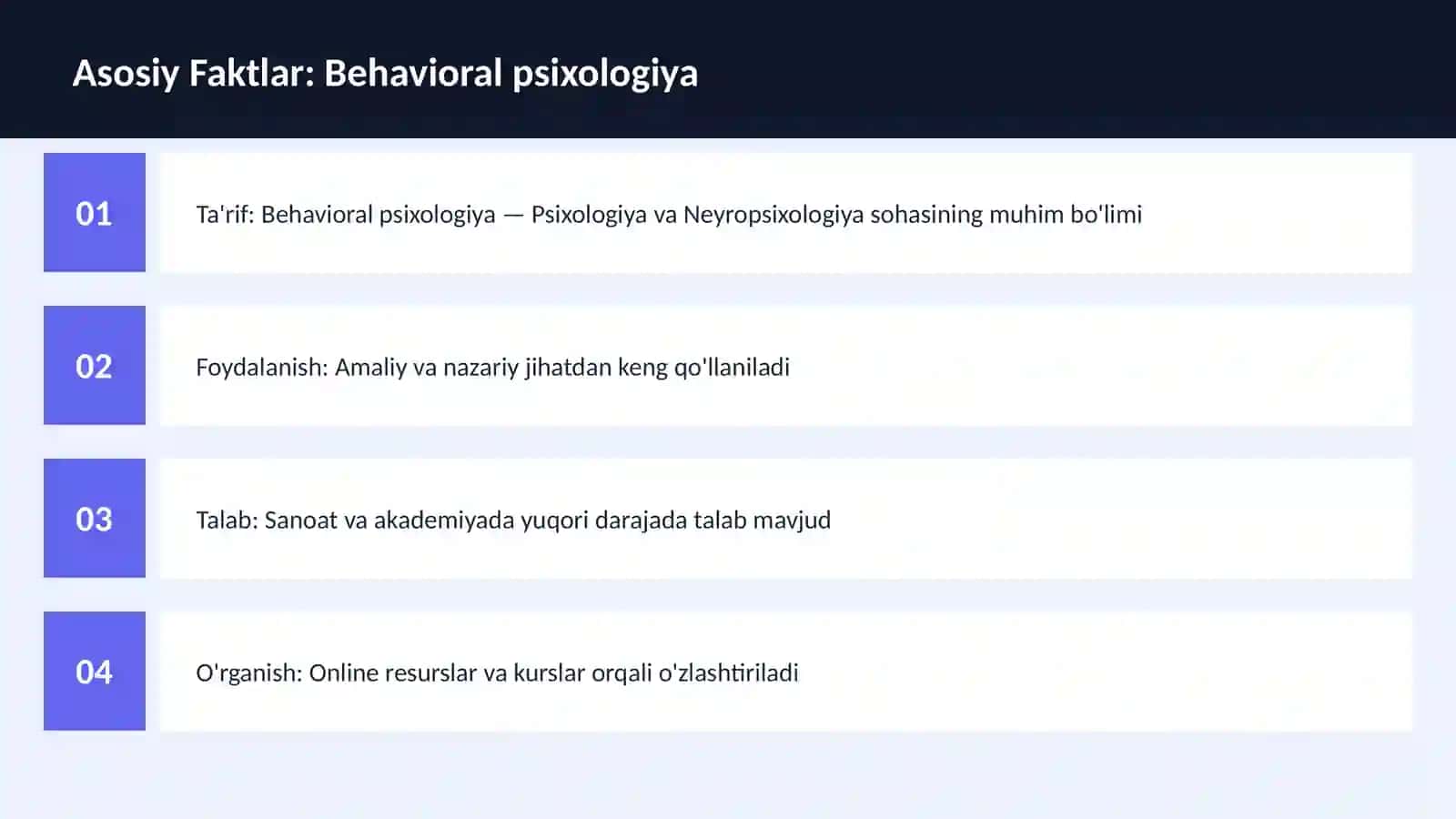 Behavioral psixologiya 3