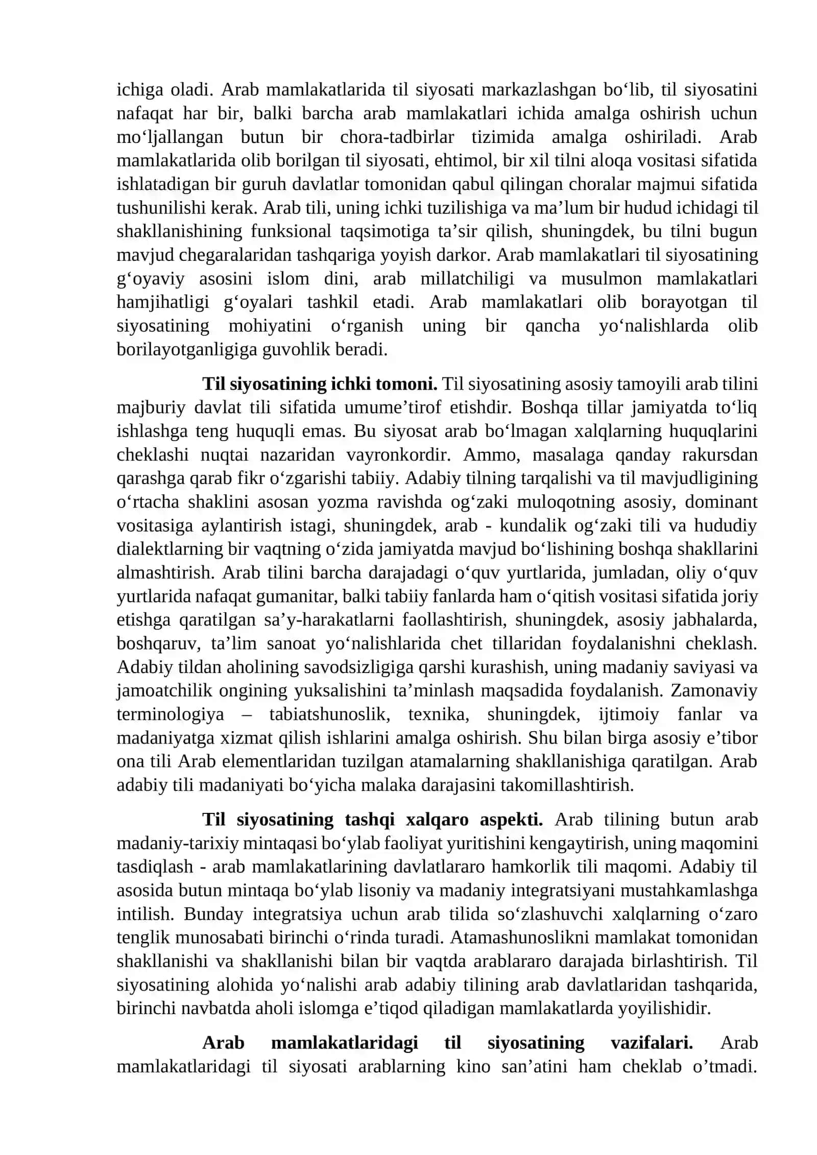 Til siyosatning xalqaro aspekti 3