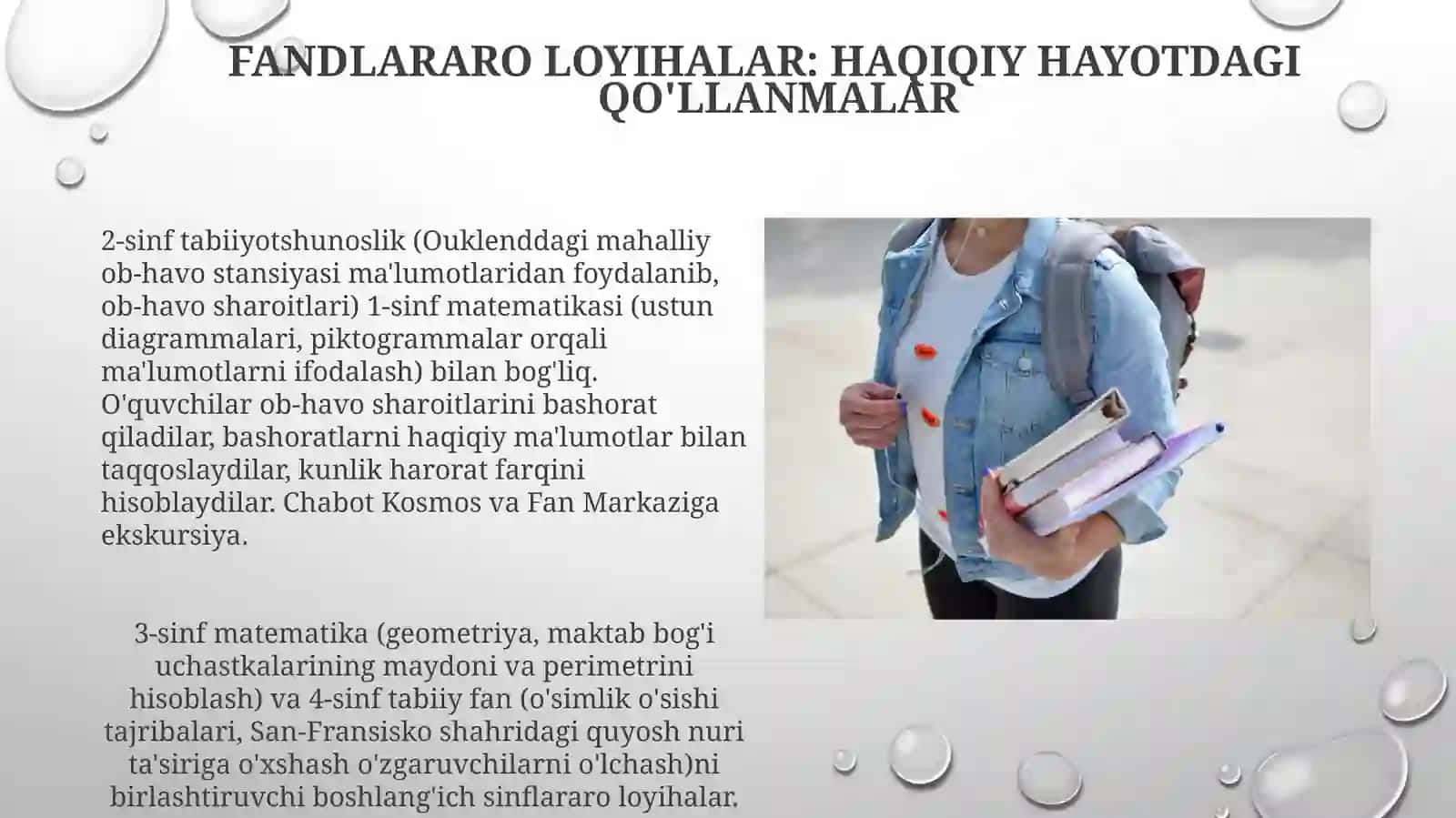 2-sinf tabiiyotshunoslik va 1-sinf matematikasi fanlararo loyihasi 3
