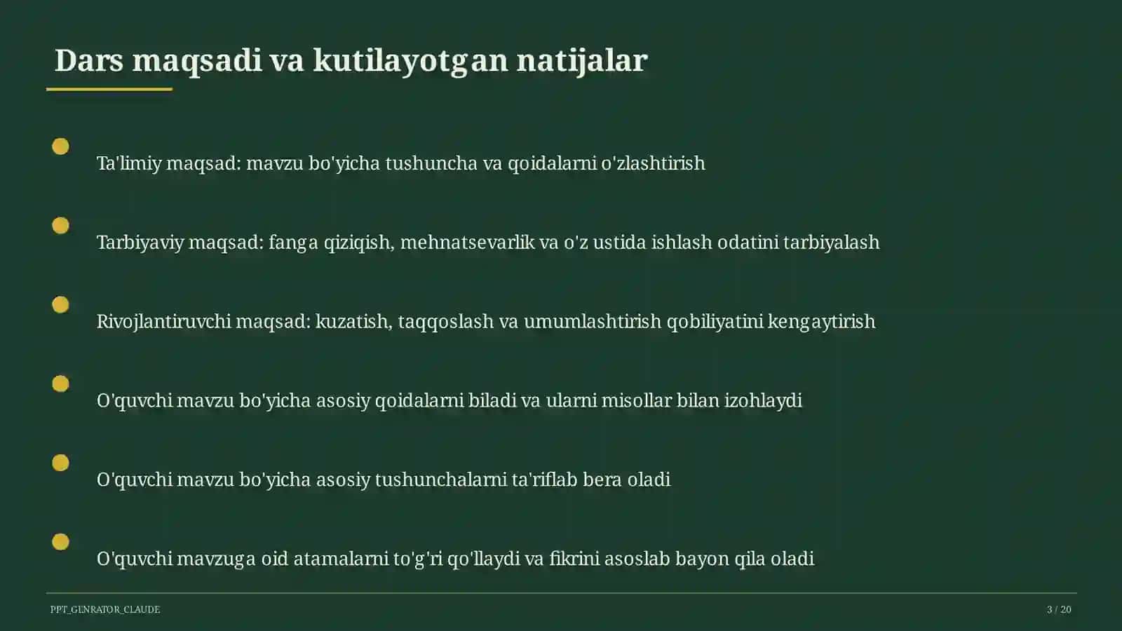 Nutq madaniyati va notiqlik san'ati (10-sinf) 3