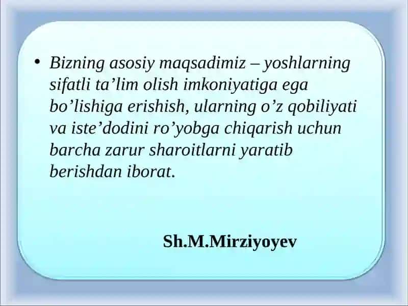 O‘zbekiston Respublikasi ta’lim tizimi 3