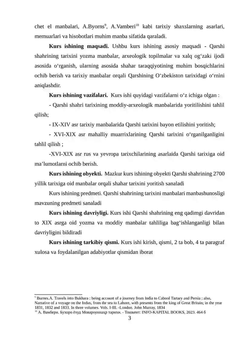 Qarshi Shahri Tarixiga oid manbalar 3