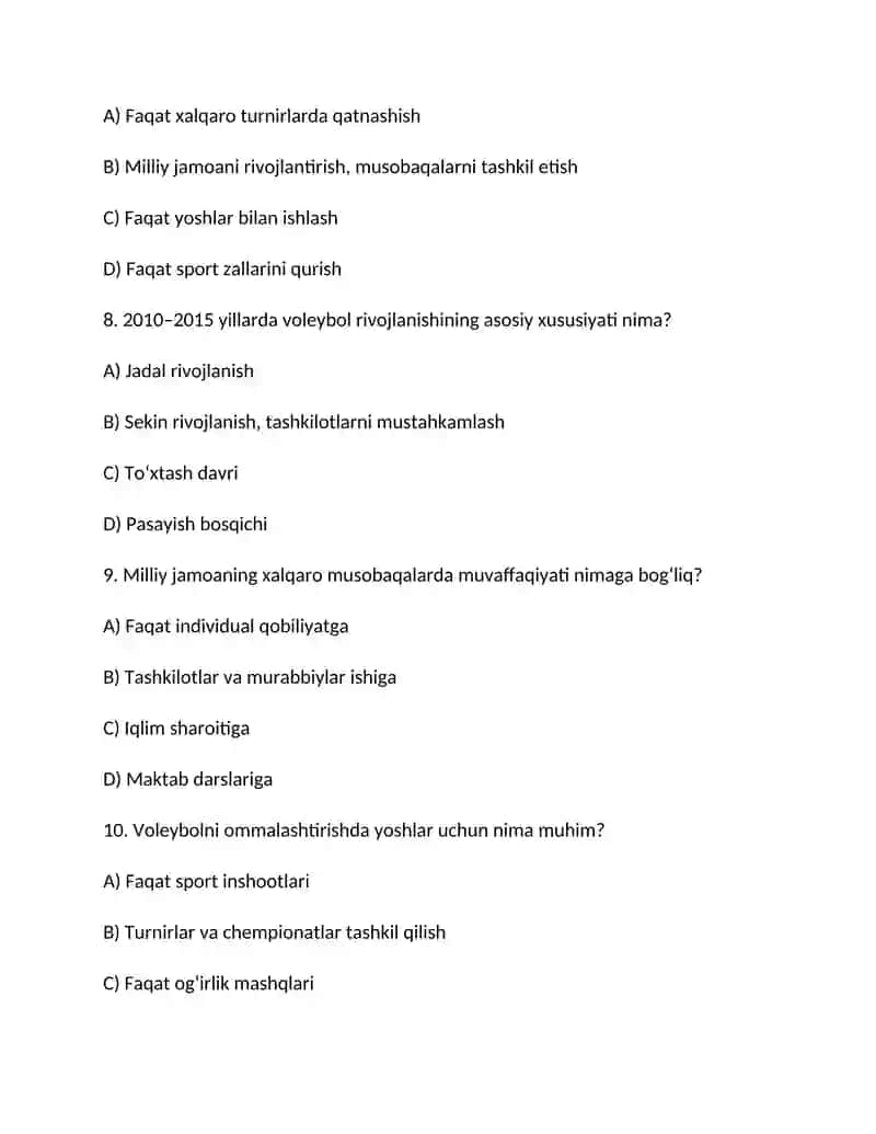 Oʻzbekistonda voleybol rivojlanishi 3
