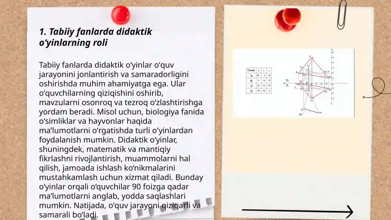 Tabiiy fanlar nazariyasi va metodikasini oʻqitishda didaktik oʻyin, oʻquv munozaralari, burch va masʼuliyatni shakllantirish 3