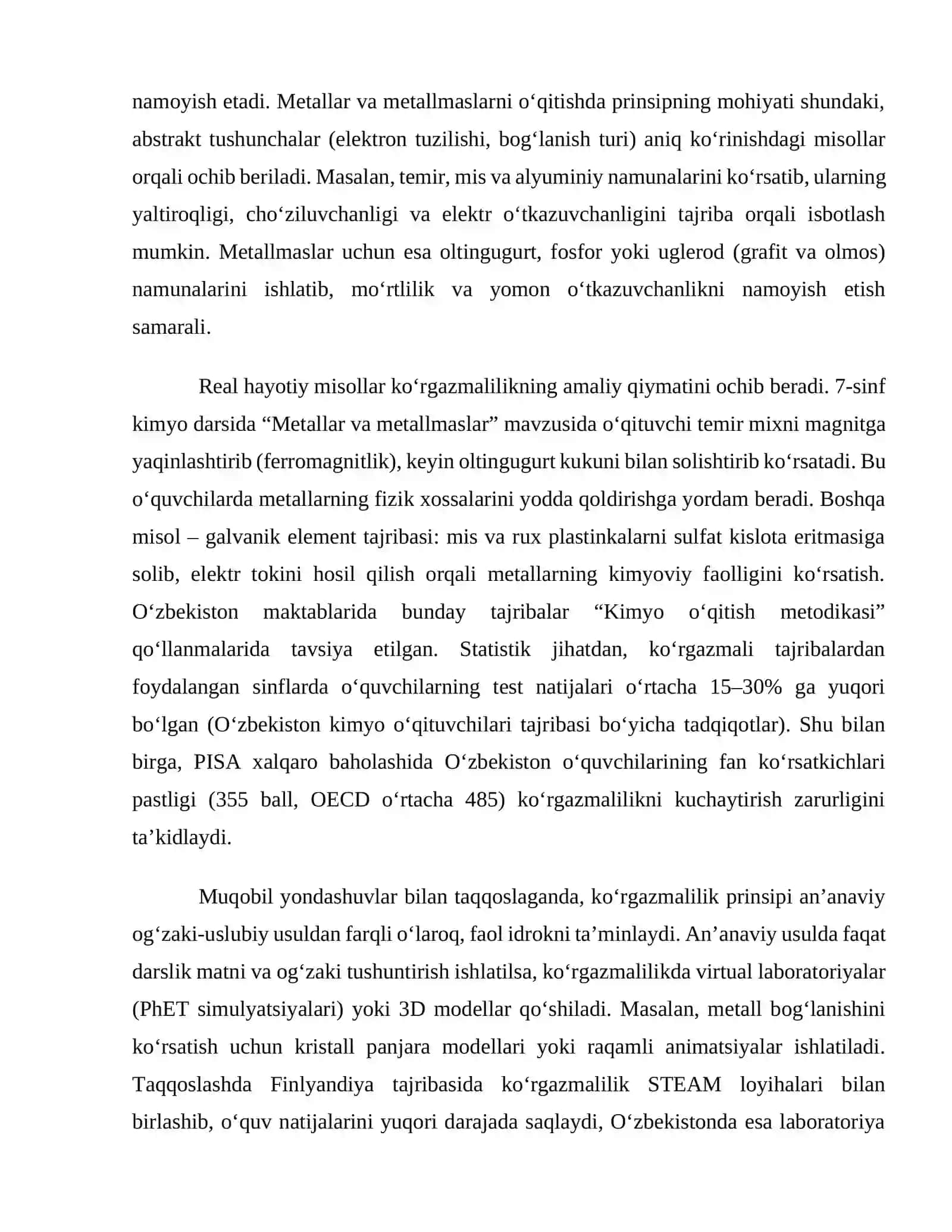 5-Metallar va metallmas materiallarni o‘qitishda ko‘rgazmalilik prinsipi 3