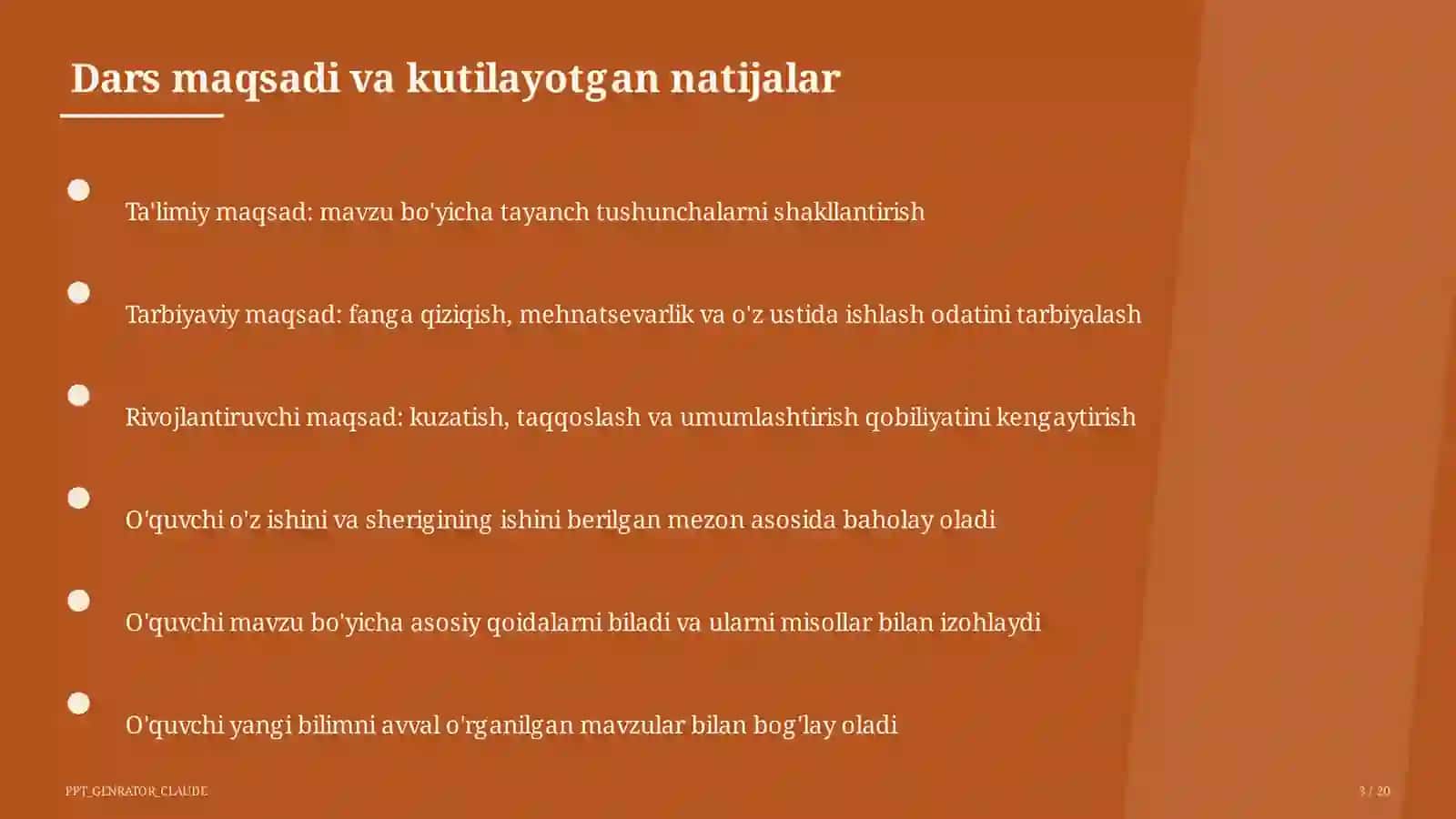 Aniq integral va yuzalarni hisoblash (11-sinf) 3