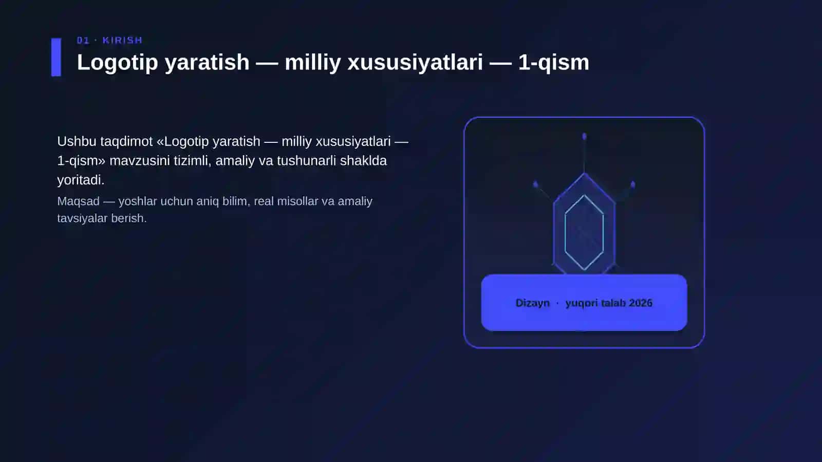 Logotip yaratish — milliy xususiyatlari — 1-qism 3