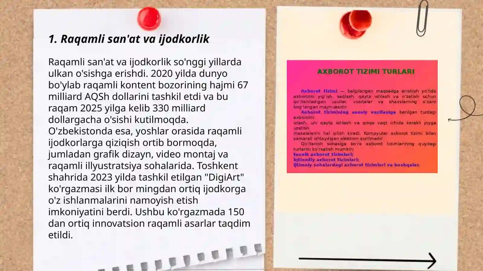 Art texnalogiya va kreativlik fani manbalari tizimi Va uning xilma-xilligi 3