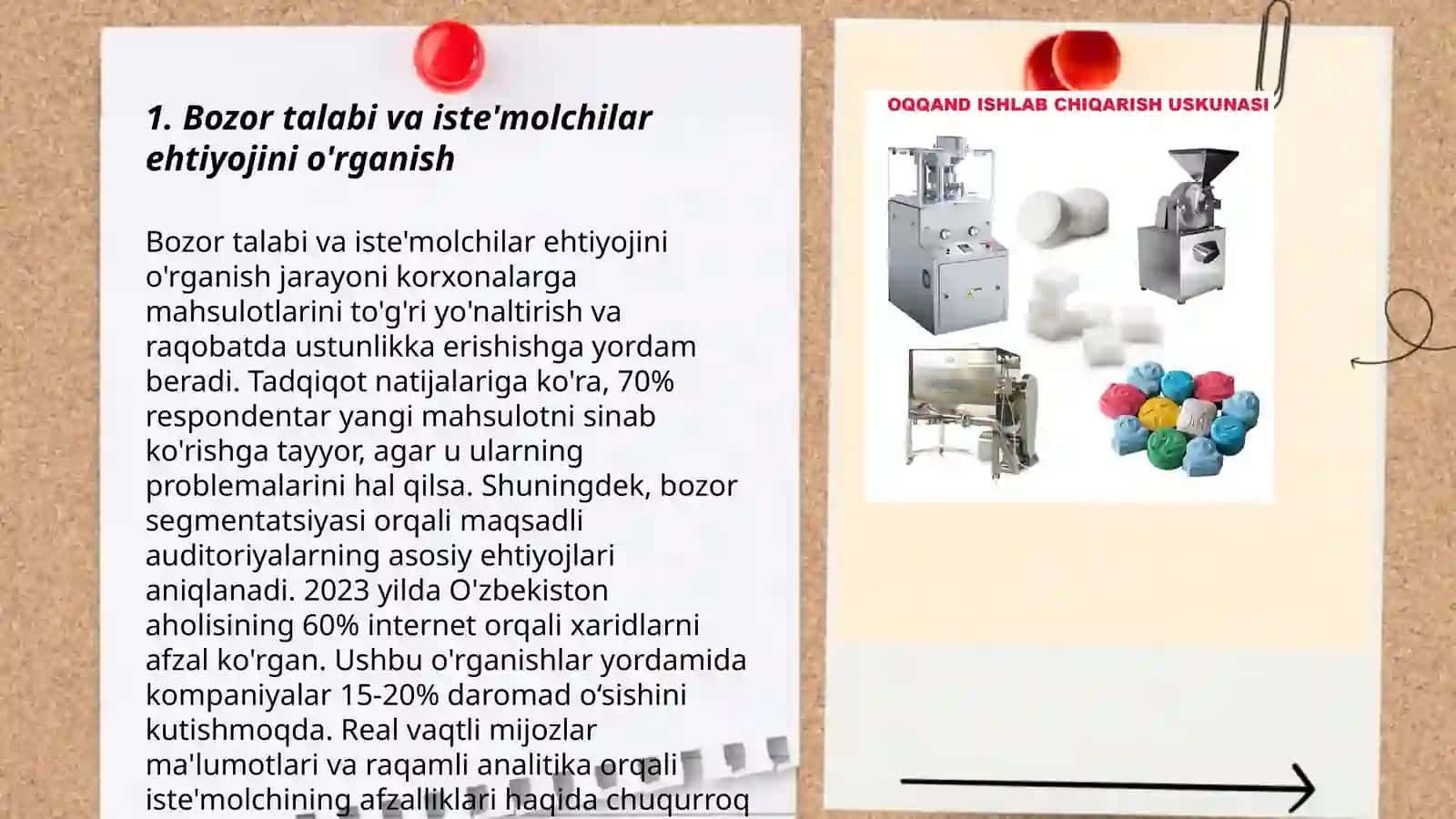 Bozor talabi va iste'molchilar ehtiyojini o'rganish 3